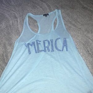 ‘Merica sleep tank top shirt